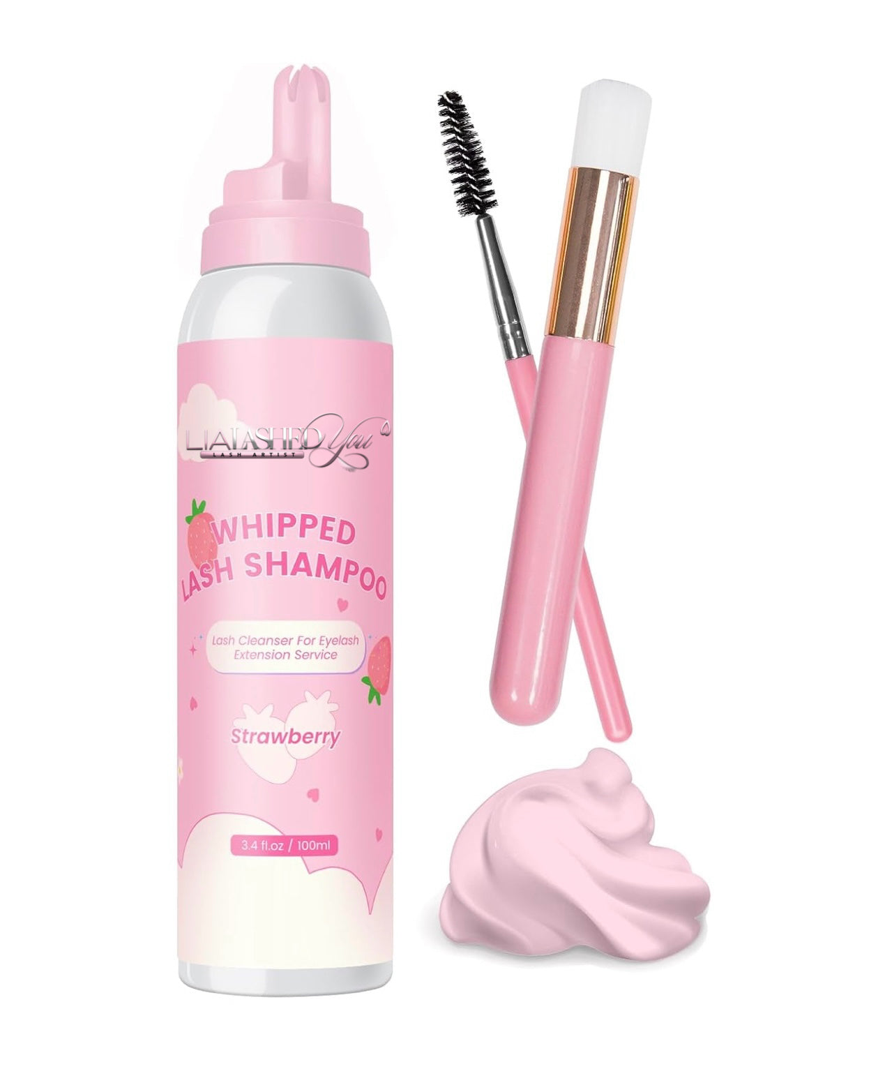 LLY whip-lash foam cleanser۵